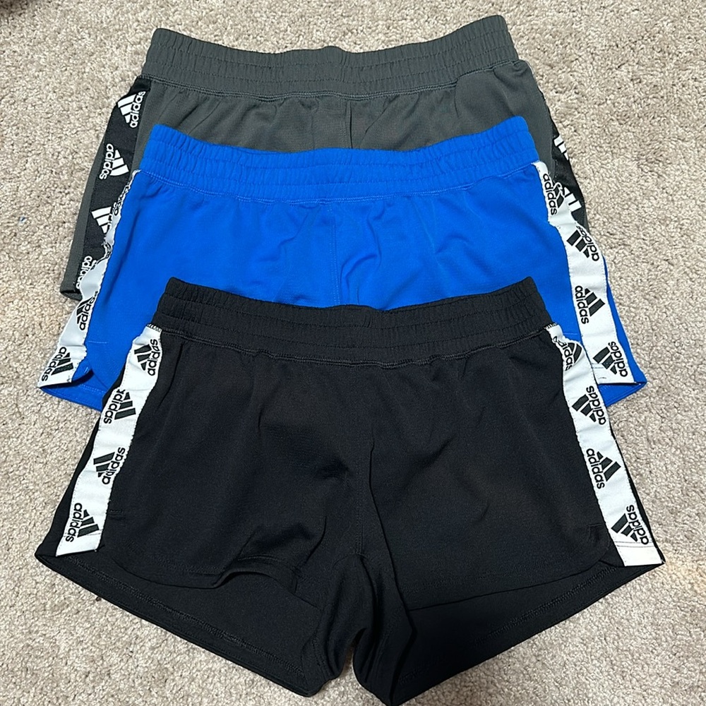 3 Adidas Shorts Bundle!!